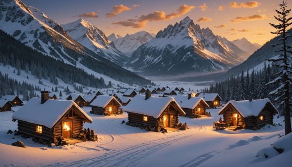 Les lodges douillets accueillent les tribus en quête d or