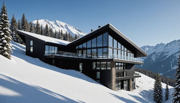 Un design architectural audacieux au sommet des pistes